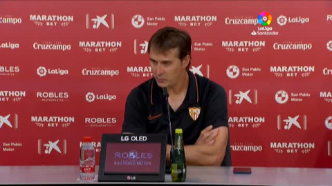 Lopetegui: "Aunque el estadio ha estado vacío, nos hemos sentido acompañados"