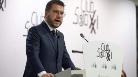 Aragonès urge al Gobierno a presentar propuestas concretas para Catalunya más allá de poner fecha a la mesa de diálogo