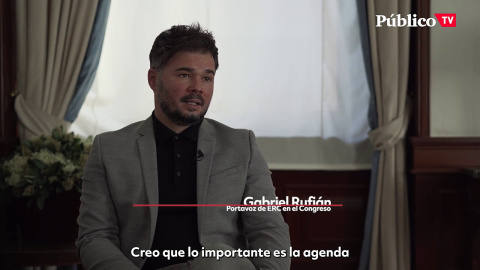 Gabriel RufiÃ¡n: " Hemos demostrado firmeza a favor del diÃ¡logo porque no hay alternativa"