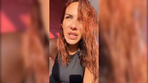 Tamara Gorro y su especial domingo de piscina