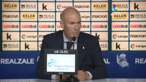 Zidane: "Nosotros ganamos en el campo, es una victoria merecida"