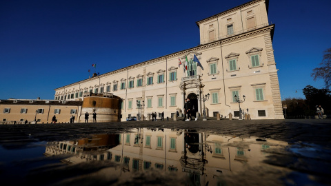 Vista del Palacio Quirinale, sede la Presidencia de la República de Italia. REUTERS/Yara Nard