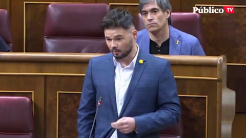 El repaso de Rufián a los escándalos de la Corona