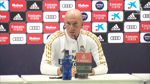 Zidane: "Todo va a ser especial hasta final de temporada y la Champions igual"