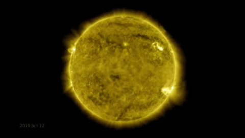 La NASA muestra la evolución del Sol a lo largo de los últimos 10 años