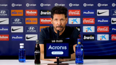 Simeone: "No es momento de mirarse al espejo, sino de trabajar y ganar"