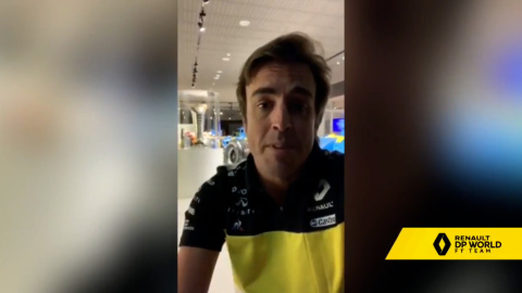 Fernando Alonso vuelve a la Fórmula 1 con Renault 
