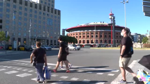 Brote en el barrio barcelonés de Sants