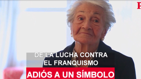 Fallece Ascensión Mendieta, símbolo de la lucha contra el franquismo