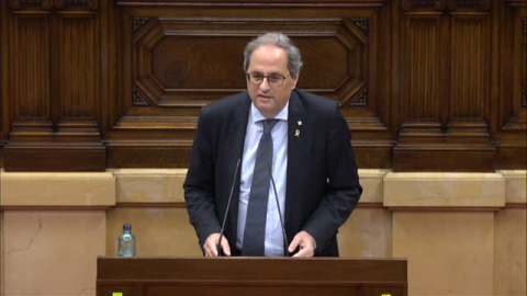 Torra exige la abdicación de Felipe VI o un referéndum sobre la monarquía 