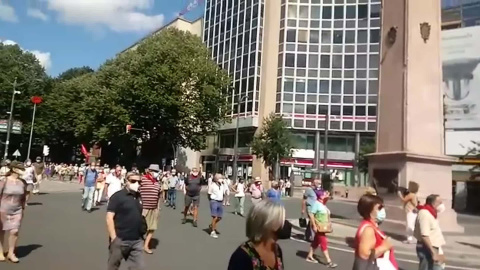 Los pensionistas vuelven a manifestarse en Bilbao