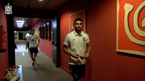 La Selección, horas antes de su partido contra Ucrania