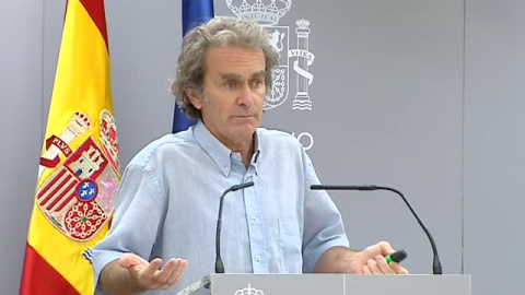 Simón: "No me parece lógico plantear un confinamiento de Madrid; sí está sobre la mesa en algunas zonas"