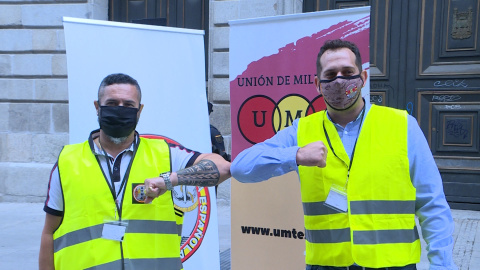 Manifestación en defensa de retribuciones "dignas" para las Fuerzas Armadas