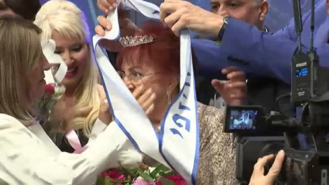 Una bisabuela de 86 años  coronada "Miss superviviente  del Holocausto" en un concurso de belleza israelí