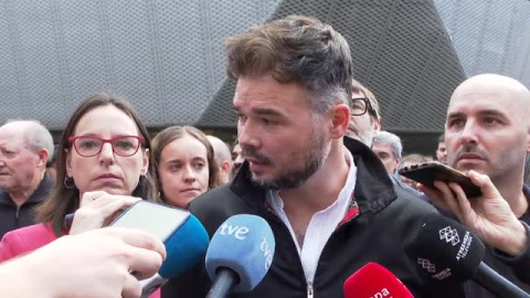 Gabriel Rufián sobre la ruptura del Govern: "Son momentos graves y a Esquerra Republicana no le temblará el pulso"