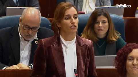 Mónica García, a Ayuso: "Usted no comprende que el párkinson no es de izquierdas ni de derechas"