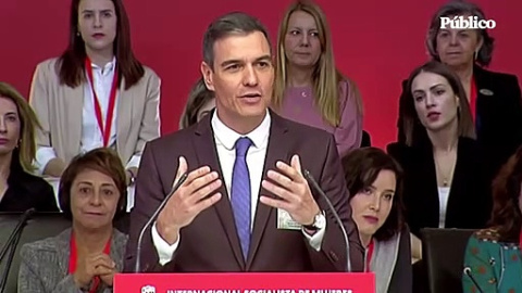 Vídeo | Sánchez vuelve a reivindicar la ley 'solo sí es sí': "El objetivo es que nunca más una víctima sea cuestionada"