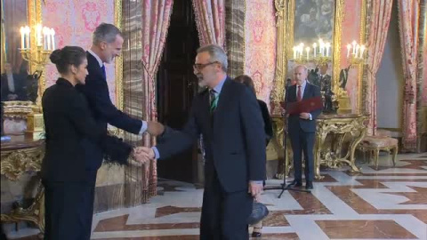 Los reyes reciben en Madrid a los participantes en la 68ª Asamblea Parlamentaria de la OTAN