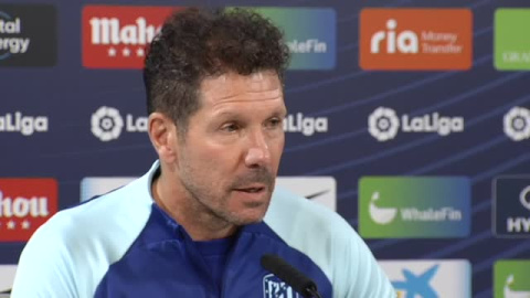 Simeone sobre Joao: "Ha bajado su rendimiento y juega otro compañero"