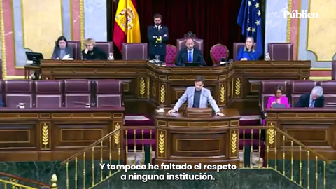 La presidencia del Congreso permitió la violencia política contra Montero pero hoy censura las críticas a la monarquía