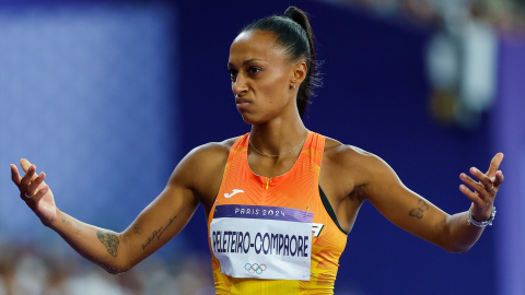 Ana Peleteiro, durante los Juegos Olímpicos de París.
Antonio Martinez / Europa Press