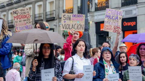 Manifestación violencia de género