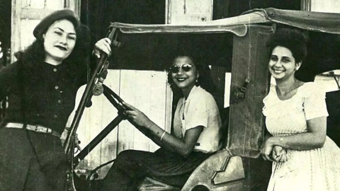 Foto de las tres hermanas Mirabal Patria Minerva y María Teresa, más conocidas como Las Mariposas.