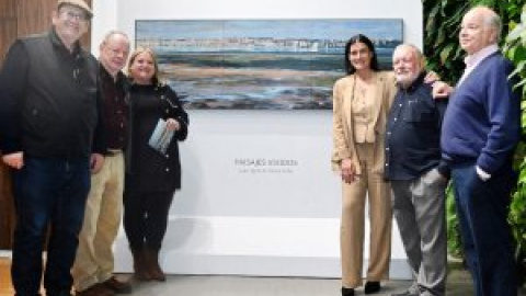 El pintor cántabro Juan Ignacio Goitia Arbe y su obra 'Paisajes vividos' cierran la programación expositiva de Tabacalera de 2024