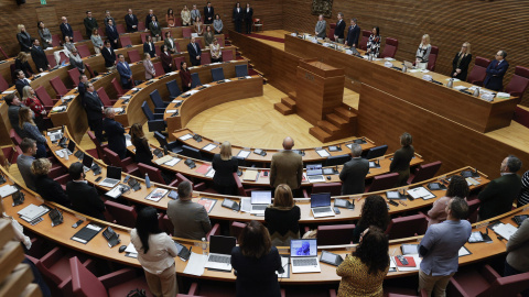 Pleno de Les Corts Valencianes.