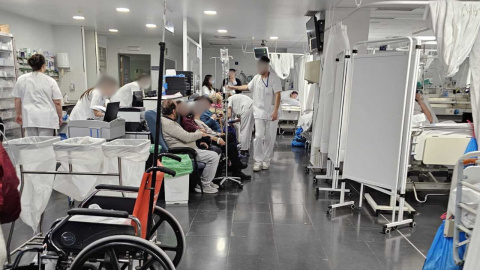 Sala 3 de Urgencias del Hospital La Paz en Madrid, a 28 de noviembre de 2024.