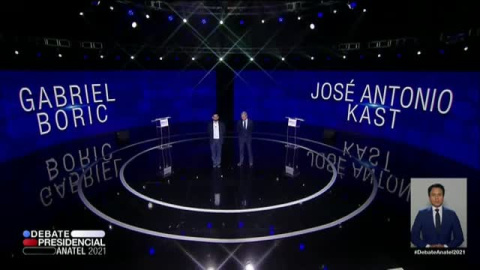 Los candidatos a la presidencia de Chile debaten a pocos dias de las elecciones