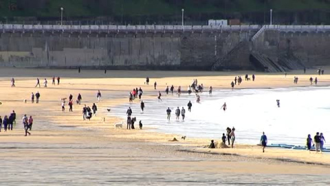 Temperaturas primaverales en los primeros días del año