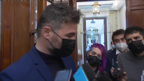 Rufián: "Si no se mueven, nosotros no nos podemos mover. Alguien se ha pasado de frenada"