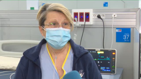 La bajada de la incidencia vacía hospitales como el Isabel Zendal de Madrid