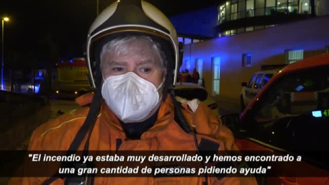 Cinco ancianos fallecen en el incendio de una residencia en Moncada (Valencia)