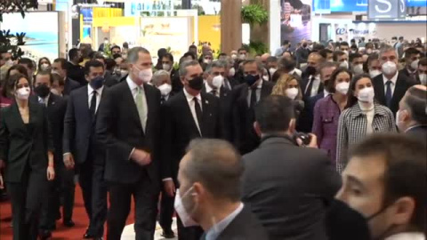 Los reyes inauguran Fitur