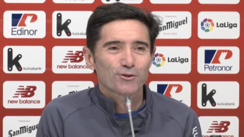 Marcelino: "Todos me dicen que voy a vivir una gran noche de Copa en San Mamés" 