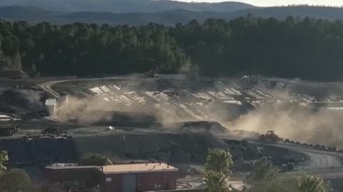  El vertedero de Nerva, en Huelva, al borde del colapso tras la llegada de más de 12.000 toneladas de sustancias tóxicas y residuos