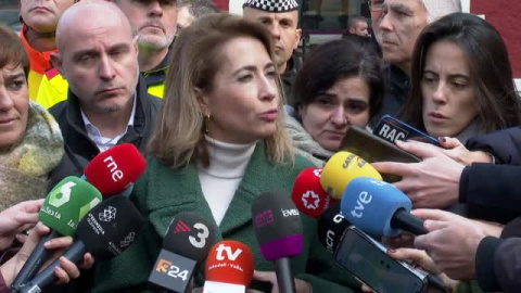 Raquel Sánchez sobre el choque de trenes: "Es un accidente puntual, no tiene nada que ver con las inversiones del Gobierno"