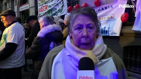 Las vecinas muestran su apoyo a los médicos en huelga: "El consejero tiene que solucionar nuestros problemas"