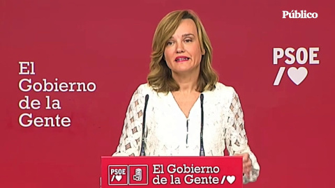 Pilar Alegría carga contra el PP: "No aceptan que no gobiernan el país"