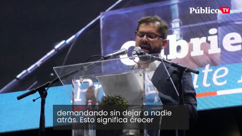 El discurso de Boric: "Profundizar las libertades de todos  y, especialmente, de todas"