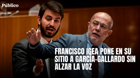 Igea pone en su sitio a García-Gallardo sin alzar la voz