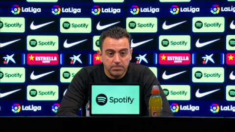 Xavi: "El empate es culpa nuestra, yo tengo que mirar por lo que puedo controlar"