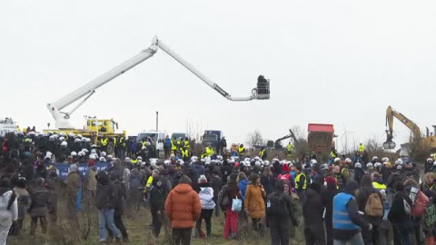 Nueva protesta climática en Alemania tras el conflicto en las minas de carbón