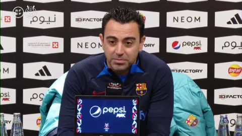 Xavi: "Llevamos un tiempo sin títulos y nos toca ya"