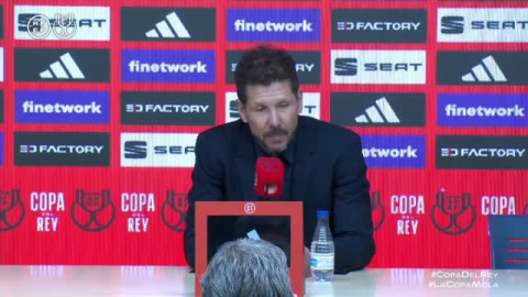 Simeone: "Nos hace bien esta victoria, necesitamos el sábado estar todos juntos"