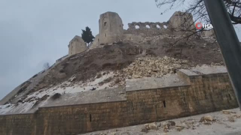 El terremoto de Turquía derrumba el castillo de Gaziantep, patrimonio de la UNESCO