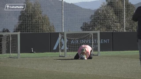 Diego Alves ya se ejercita con el Celta pensando en el Atlético